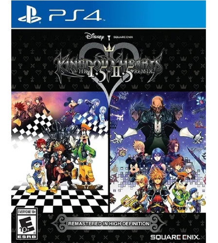 Juego multimedia físico Kingdom Hearts Hd 1.5 + 2.5 Remix para PS4