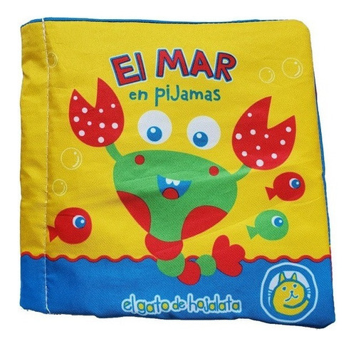 El Mar En Pijamas - Bebe Libro - Libro De Tela