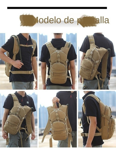 Mochila De Hidratación Ciclismo 3l Bolsa De Agua Táctica