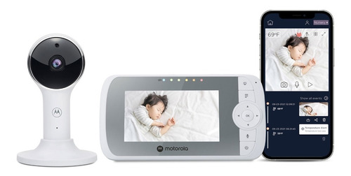 Baby Call Monitor Bebé 4.3'' Fhd Wi-fi Motorola Vm64 - Cover
