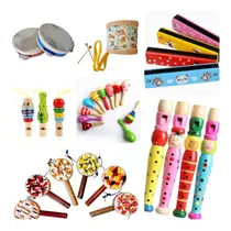 Comprar Kit Com 8 Instrumentos Musicais Infantis Montessorianos 