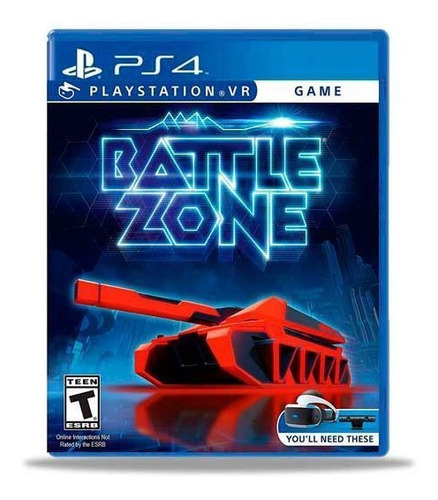 Battle Zone Vr (usado) Ps4 Físico, Macrotec