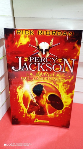 Libro Percy Jackson La Batalla Del Laberinto. Rick Riordan