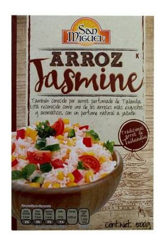 San Miguel · Arroz San Miguel Jasmine 500 G