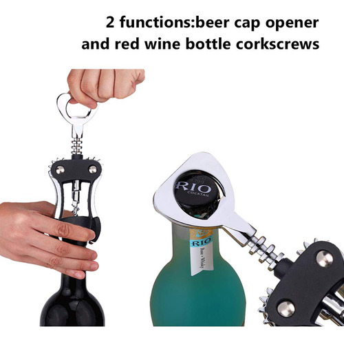 Abridor De Botellas Multifuncional, Abridor De Botellas Con