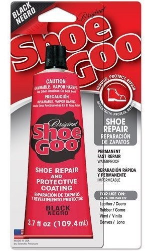 Pega Para Zapatos Shoe Goo De 109,4ml,negra,made In Usa.
