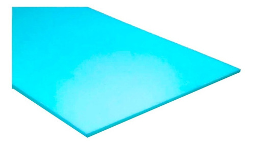 Imagen 1 de 1 de Lámina De Goma Espuma Azul De 1/2 Media Pulgada