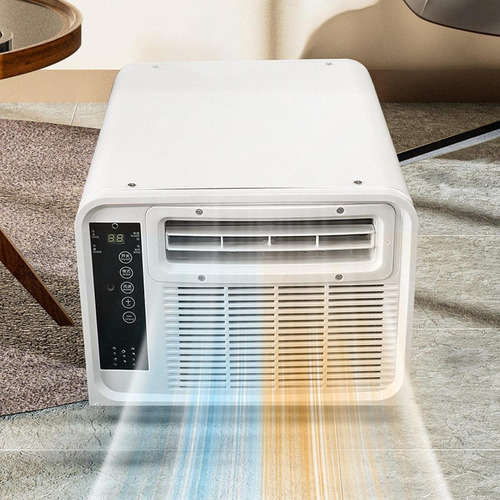 Condicionador De Ar Portátil Móvel Botão Toque Verão