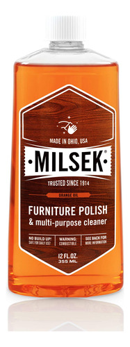 Milsek Orr-4 limpiador De Muebles Cera, Con Aceite De Naranj