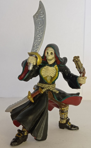 Pirate Skeleton Warrior 2005 Papo Medieval Fantasy Glow Dark