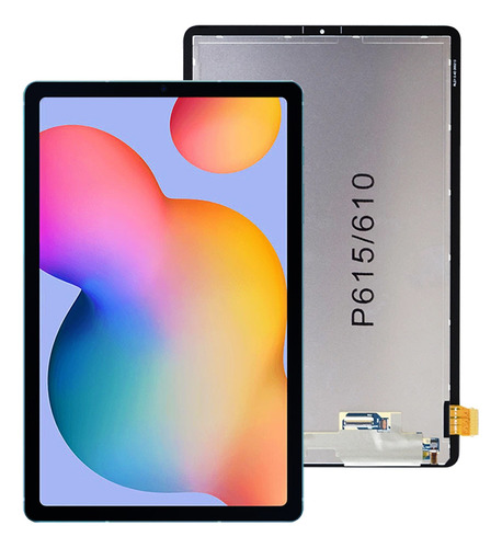 Display + Touch Compatible Con Galaxy Tab S6 Lite P610 P615