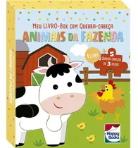 Comprar Libro Meu Livro Box Com Quebra Cabeca: Animais Da Fazend De