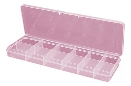 2 Caja Organizadora De Puntas De Uñas 3xnail Con 2 Piezas