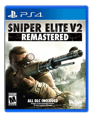 Sniper Elite V2  Remastered Rebellion Ps4 Físico Sellado