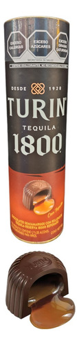 Chocolate Semiamargo 7 Tubo 180g Tequila 1800 Reposado Turin