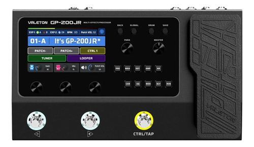 Pedal De Efectos MĂșltiples Valeton Gp-200jr Multi Effects Mu