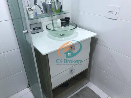 Apartamento Com 2 Dormitórios À Venda, 53 M² Por R$ 295.000,00 - Parque Cecap - Guarulhos/sp - Ap1861