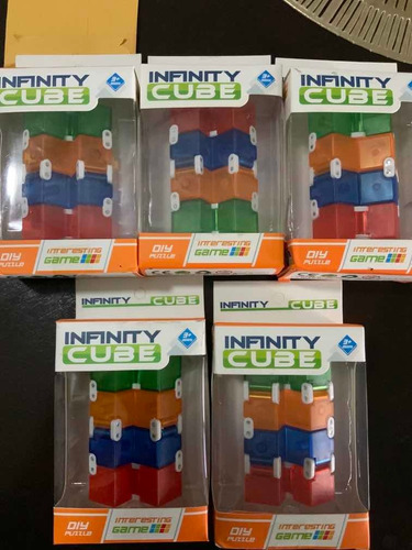 Lote 5 Infinity Cube Fidget
