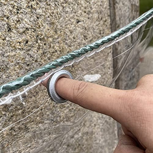 Lona Transparente Pvc 2 X 2 Bordes Reforzados Con Cuerda