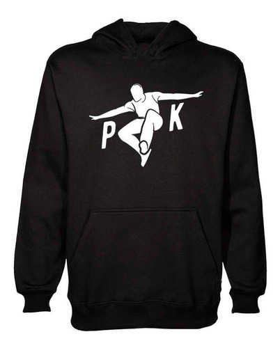 Buzo Canguro Logo Parkour Entrenamiento M2 Hoodie