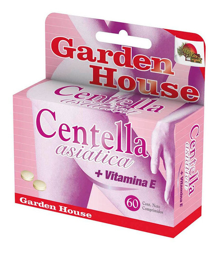 Centella Asiatica + Vitamina E X 60 Comp Garden House 