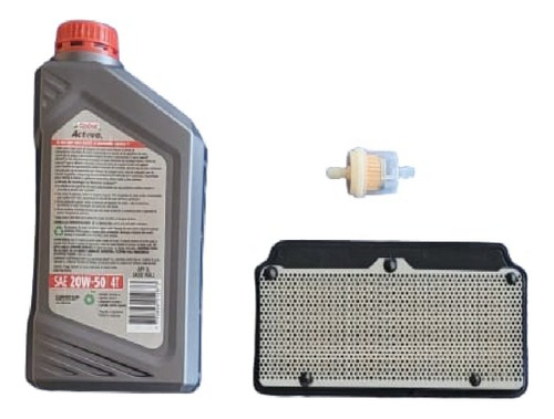 Kit Service Yamaha 110 Crypton New Castrol +f Aire +f Nafta