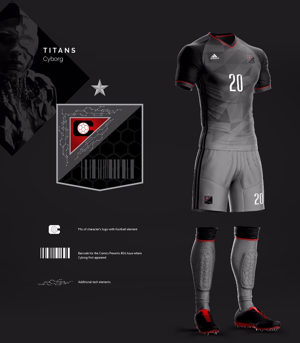Uniformes De Fútbol Dc Comics Mercado Libre
