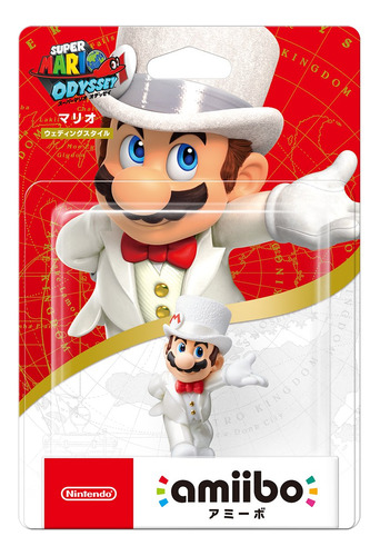 Amiibo Mario Wedding Style Super Mario Series Versión Origin