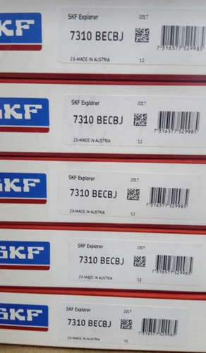 Rodamientos 7310 Becbj Marca Skf 