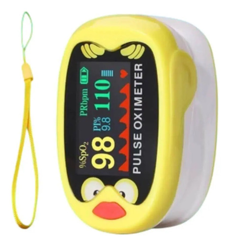Mini Oxímetro Dedo Infantil Kaizen OLED USB SpO2 e Frequência Cardíaca