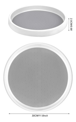 Lazy Susan - Estante Giratorio Antideslizante Para Especias