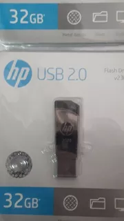 Usb Hp Original 32gb Flash Drive V236w Metalico Tipo Llave!!