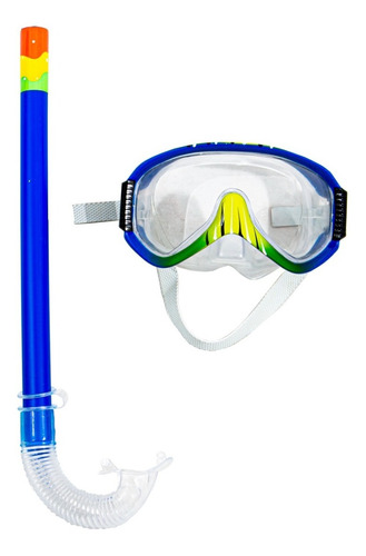 Set Mascara Snorkel Buceo Niños Dencar 8060