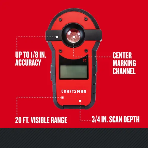 Sensor Láser De Nivel Y Perno Craftsman Cmht77636, Rojo
