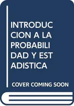 Comprar Libro Introduccion A La Probabilidad Y Estadistica De Menden