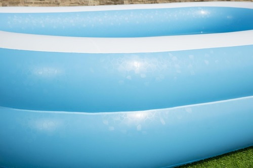 Pileta inflable rectangular Bestway 54006 de 2.62m x 1.75m x 51cm 778L azul y blanca caja