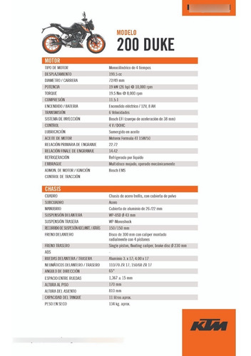 Imagen 14 de 19 de Ktm Duke 200 | Financiacion Exclusiva