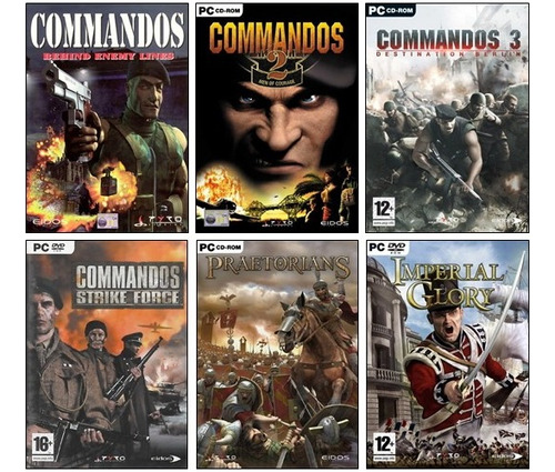 Comandos Saga Completa Pc Full Español