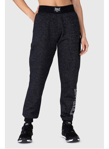 Buzo Jogger Mujer Everlast Negro