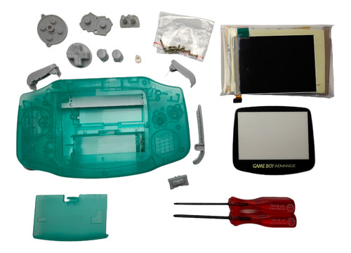 Kit Pantalla Ips V2.0 Game Boy Advance Con Carcasa Shell Gba