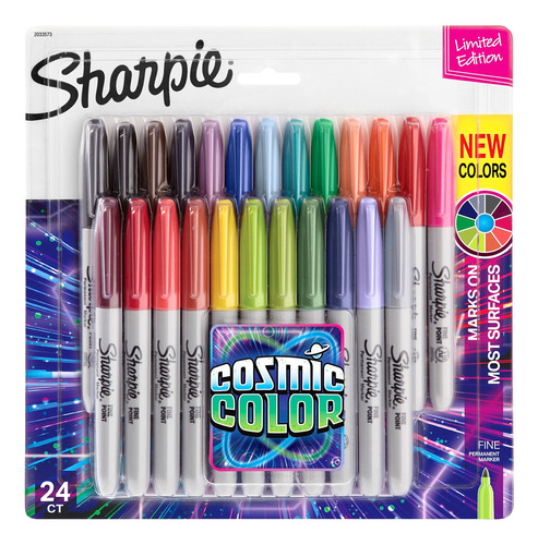 Sharpie Cosmic Color Marcadores Permanentes X 24 Und