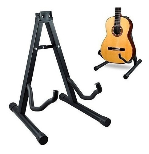 Soporte Para Guitarra Criolla Electrica Bajo Plegable +cuota