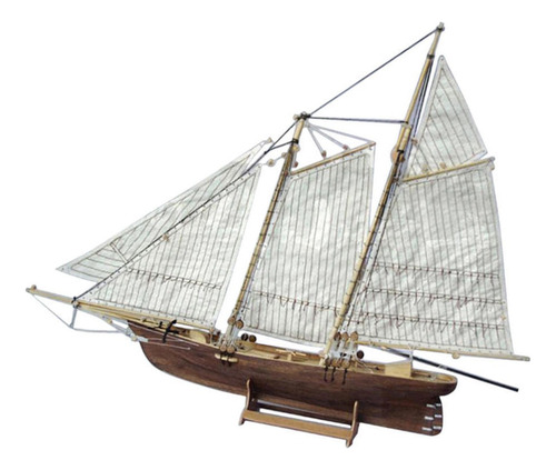 Escala 1:120 Bricolaje Barco Modelo De Montaje Kit Clásico D