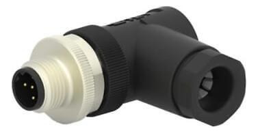 2pc Te Amp T4113402051-000 Connector,circular,metric,scr Dde