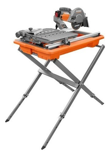 Cortadora De Tile Ridgid 9 Amp Corded 7 In. Wet Tile Saw Wit