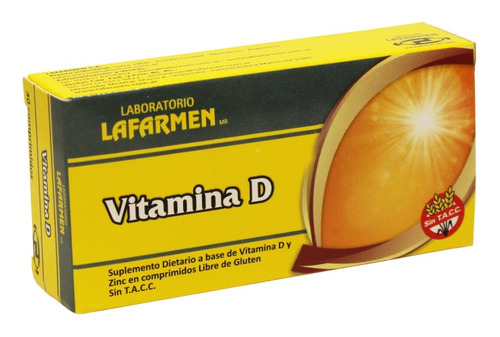 Vitamina D X 30 Comprimidos - Lafarmen 