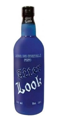 Licor De Hortelã After Look Azul 750ml