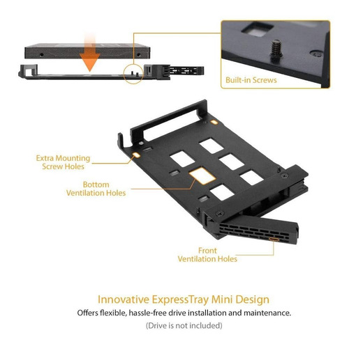 Icy Dock Tool-less 6 X 2.5 Sata Hdd/ssd Hot Swap Mobile Rack