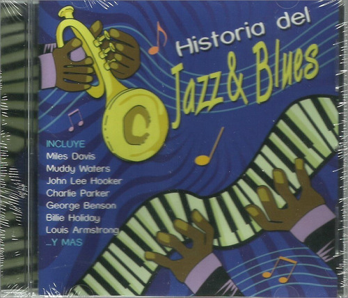 Jazz & Blues Cd Miles Davis, Charlie Parker, Billie Holiday