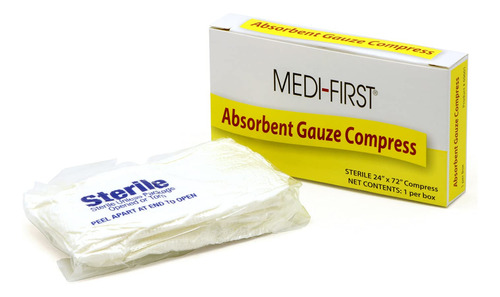 Medique Products 69601 - Compresas De Gasa, 24 X 72 Pulgadas